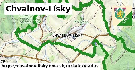 ikona Turistická mapa turisticky-atlas v chvalnov-lisky