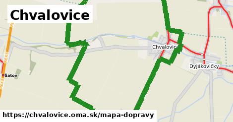 ikona Mapa dopravy mapa-dopravy v chvalovice