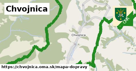 ikona Mapa dopravy mapa-dopravy v chvojnica