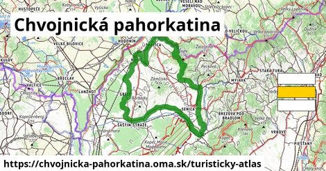 ikona Turistická mapa turisticky-atlas v chvojnicka-pahorkatina