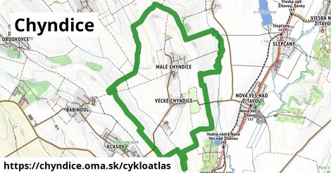 ikona Cyklo cykloatlas v chyndice