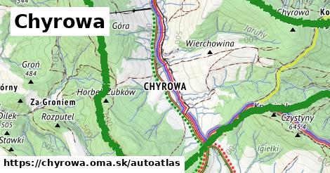 ikona Mapa autoatlas v chyrowa