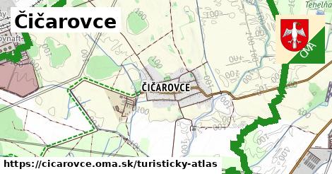 ikona Turistická mapa turisticky-atlas v cicarovce