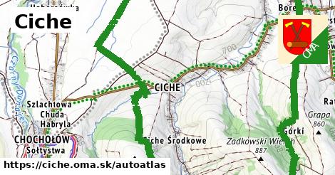 ikona Mapa autoatlas v ciche