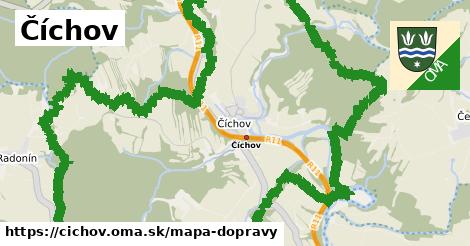 ikona Mapa dopravy mapa-dopravy v cichov