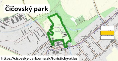 ikona Turistická mapa turisticky-atlas v cicovsky-park
