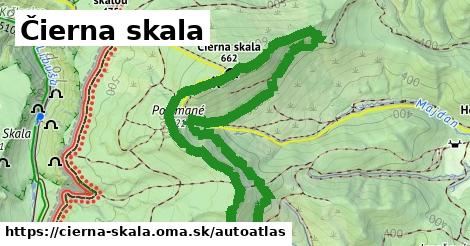 ikona Mapa autoatlas v cierna-skala