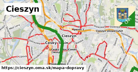 ikona Mapa dopravy mapa-dopravy v cieszyn