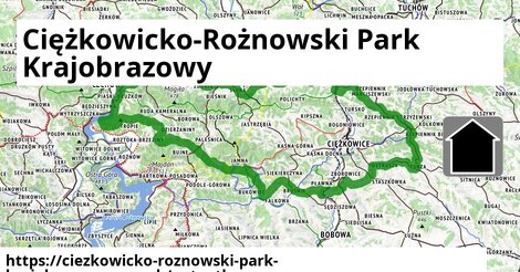 ikona Mapa autoatlas v ciezkowicko-roznowski-park-krajobrazowy