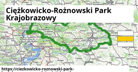 ikona Turistická mapa turisticky-atlas v ciezkowicko-roznowski-park-krajobrazowy