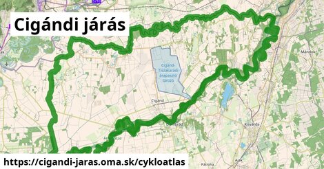 ikona Cyklo cykloatlas v cigandi-jaras