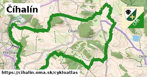 ikona Cyklo cykloatlas v cihalin