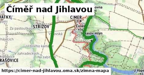 ikona Zimná mapa zimna-mapa v cimer-nad-jihlavou