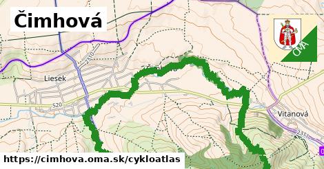 ikona Cyklo cykloatlas v cimhova