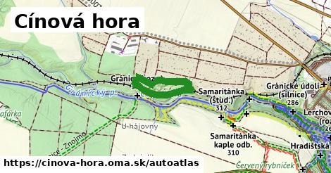 ikona Mapa autoatlas v cinova-hora