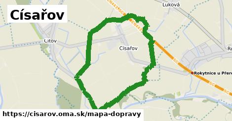 ikona Mapa dopravy mapa-dopravy v cisarov