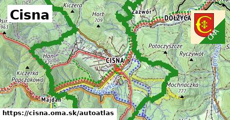 ikona Mapa autoatlas v cisna