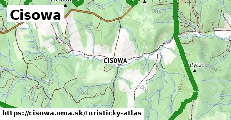 ikona Turistická mapa turisticky-atlas v cisowa