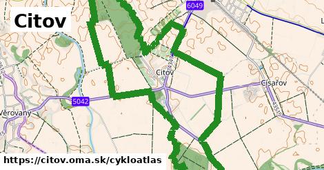 ikona Cyklo cykloatlas v citov