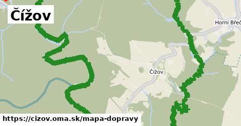 ikona Mapa dopravy mapa-dopravy v cizov