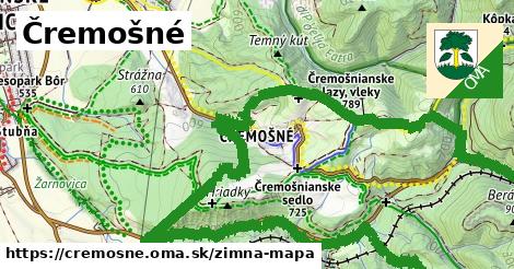 ikona Zimná mapa zimna-mapa v cremosne