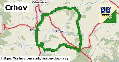 ikona Mapa dopravy mapa-dopravy v crhov