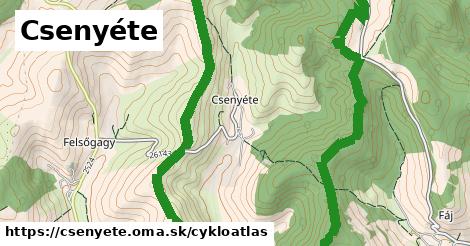 ikona Cyklo cykloatlas v csenyete