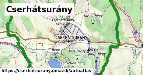 ikona Mapa autoatlas v cserhatsurany