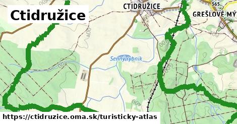 ikona Turistická mapa turisticky-atlas v ctidruzice