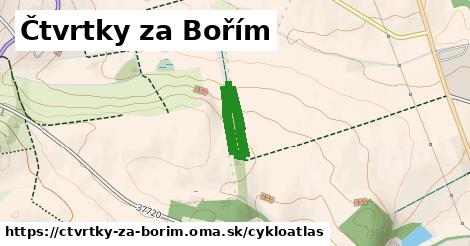 ikona Čtvrtky za Bořím: 0 m trás cykloatlas v ctvrtky-za-borim