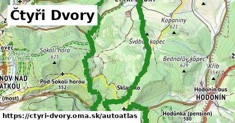 ikona Mapa autoatlas v ctyri-dvory