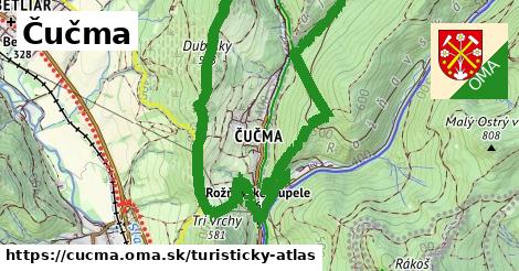 ikona Turistická mapa turisticky-atlas v cucma