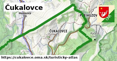 ikona Turistická mapa turisticky-atlas v cukalovce