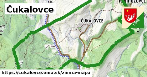 ikona Zimná mapa zimna-mapa v cukalovce