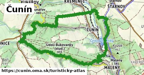 ikona Turistická mapa turisticky-atlas v cunin