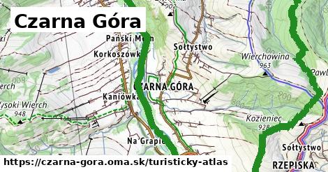 ikona Turistická mapa turisticky-atlas v czarna-gora