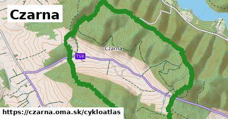 ikona Cyklo cykloatlas v czarna