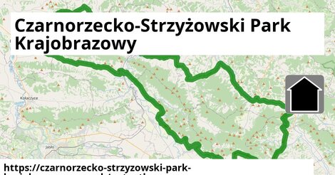 ikona Mapa autoatlas v czarnorzecko-strzyzowski-park-krajobrazowy