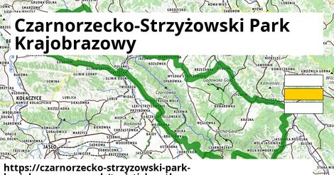 ikona Turistická mapa turisticky-atlas v czarnorzecko-strzyzowski-park-krajobrazowy