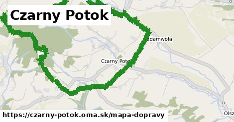ikona Mapa dopravy mapa-dopravy v czarny-potok