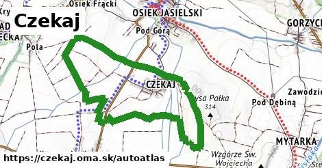 ikona Mapa autoatlas v czekaj