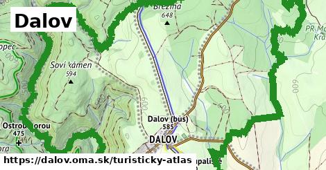 ikona Turistická mapa turisticky-atlas v dalov