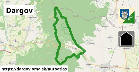 ikona Mapa autoatlas v dargov