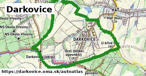 ikona Mapa autoatlas v darkovice