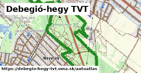 ulice v Debegió-hegy TVT