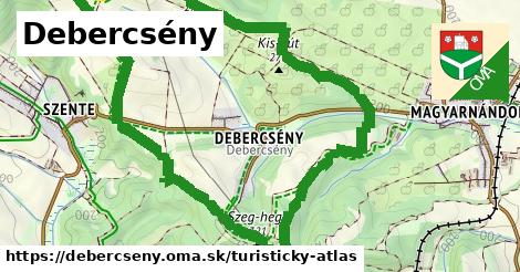 ikona Turistická mapa turisticky-atlas v debercseny