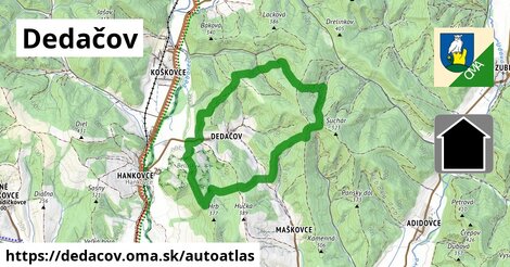 ulice v Dedačov