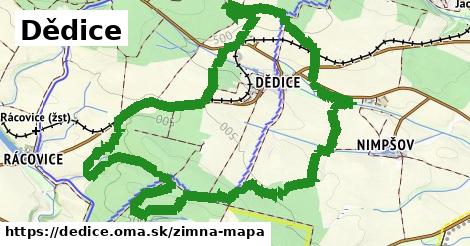 ikona Zimná mapa zimna-mapa v dedice