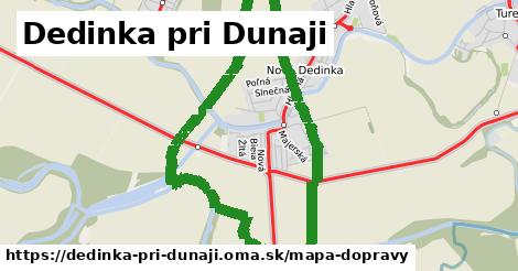ikona Dedinka pri Dunaji: 14,9 km trás mapa-dopravy v dedinka-pri-dunaji