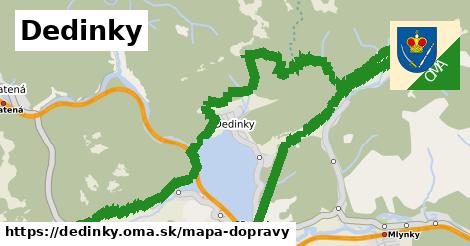 ikona Mapa dopravy mapa-dopravy v dedinky